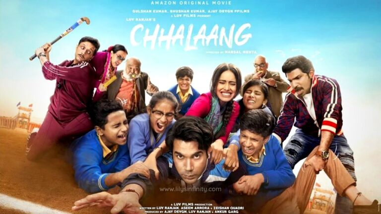 Chhalaang Movie Review, Importance of Not Giving Up